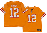 Tom Brady Autographed Buccaneers Creamsicle Nike Limited F.U.S.E Jersey Fanatics