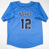 Wade Boggs Signed Tampa Bay Rays Jersey (JSA COA) Joined 3000 Hit Club as a Ray