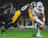 T.J. Watt Signed/Autographed 16x20 Photo Pittsburgh Steelers Beckett 189644