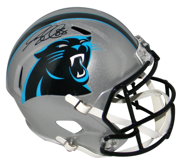 GREG OLSEN SIGNED AUTOGRAPHED CAROLINA PANTHERS FULL SIZE SPEED HELMET BECKETT