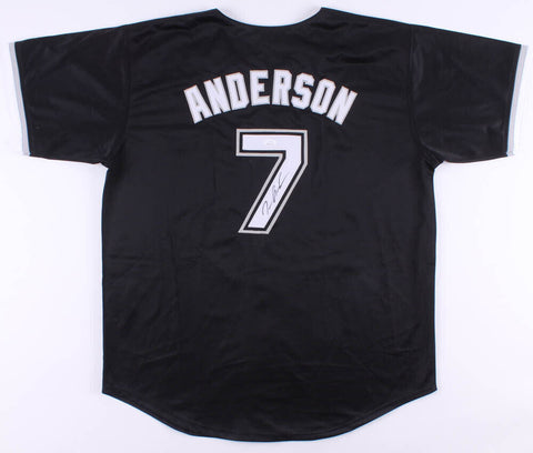 Tim Anderson Signed Chicago White Sox Jersey (JSA COA) 2019 AL Batting Champion