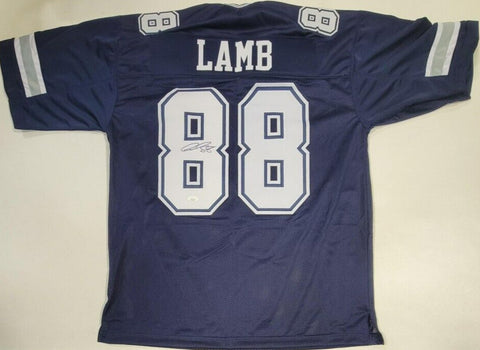 CeeDee Lamb Signed Dallas Cowboys Jersey (JSA) 2020 1st Round Pick Wide Receiver