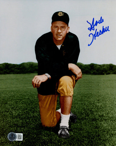 Norb Hecker Autographed Green Bay Packers 8x10 Photo Beckett 48212