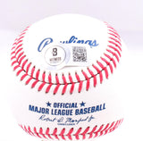 Joe Girardi Autographed OML Baseball w/ 4x WS Champs - Beckett W Holo