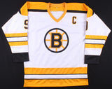 Johnny Bucyk Signed Boston Bruins Jersey "H.O.F. 1981" (JSA) 2xStanley Cup Champ