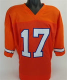 DaeSean Hamilton Signed Denver Broncos Custom Orange Throwback Jersey (JSA COA)