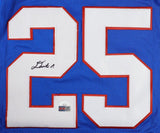 Deonte Banks Signed New York Giants Jersey (JSA) N.Y. 2023 1st Round Pick / D.B.