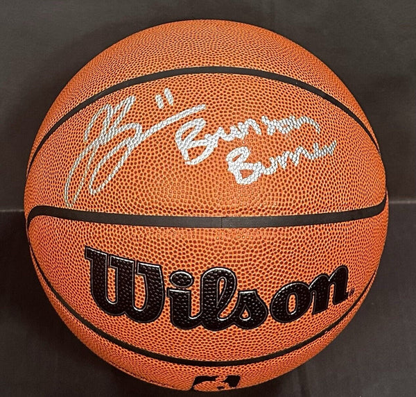 Jalen Brunson Signed Wilson I/O Basketball Knicks Burner Autograph Fanatics COA