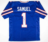 Curtis Samuel Signed Buffalo Bills Jersey (Beckett) Receiver