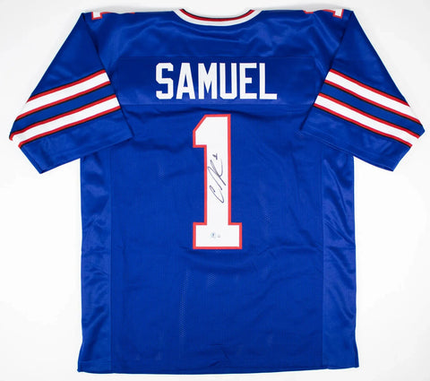 Curtis Samuel Signed Buffalo Bills Jersey (Beckett) Receiver