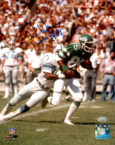 Wesley Walker Autographed Signed 8x10 Photo New York Jets MCS Holo #51226