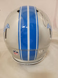 JARED GOFF & AMON RA ST BROWN SIGNED LIONS SPEED AUTHENTIC HELMET FANATICS BAS