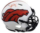 Broncos John Elway Signed Lunar Full Size Speed Proline Helmet w/ Case BAS Wit