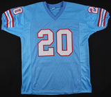 Allen Pinkett Signed Houston Oilers Jersey (JSA COA) Ex Notre Dame Running Back