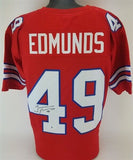 Tremaine Edmunds Signed Bills Jersey (Beckett COA) Buffalo's 2018 #1 Draft Pick