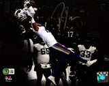 Justin Jefferson Autographed Vikings 8X10 Spotlight Photo-Beckett W Holo *Silver