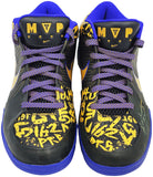 Kobe Bryant Autographed Nike Zoom Finals Shoes Lakers Panini PA44498