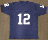 PENN STATE NITTANY LIONS CHRIS GODWIN AUTOGRAPHED BLUE JERSEY BECKETT BAS 187472