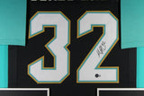 MAURICE JONES-DREW (Jaguars black TOWER) Signed Auto Framed Jersey Beckett