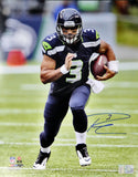 RUSSELL WILSON AUTOGRAPHED 16X20 PHOTO SEATTLE SEAHAWKS RW HOLO STOCK #113664