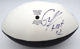 Cortez Kennedy Autographed Logo Football Seahawks "HOF 12" Beckett QR #BM37179