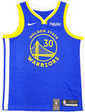 WARRIORS STEPHEN CURRY AUTOGRAPHED NIKE SWINGMAN CONNECT JERSEY 48 JSA 234043