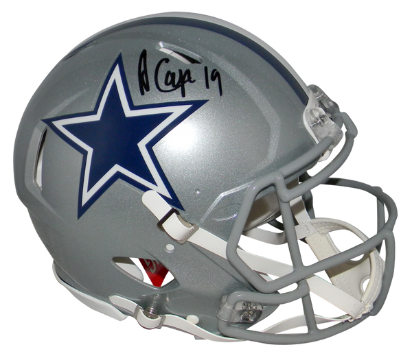 AMARI COOPER AUTOGRAPHED DALLAS COWBOYS FULL SIZE AUTHENTIC SPEED HELMET JSA