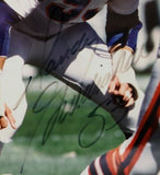 Randy Gradishar Denver Broncos Autographed 8x10 Photo with plaque LSM COA