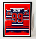 Wayne Gretzky Edmonton Oilers Autographed Jersey