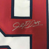 FRAMED Autographed/Signed JOHN ROCKER 33x42 Atlanta White Jersey PSA/DNA COA