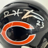 Autographed/Signed Devin Hester Chicago Bears Mini Football Helmet JSA COA