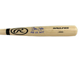 Brian Snitker Signed Atlanta Rawlings Big Stick Blonde MLB Bat-2018 NL MOY