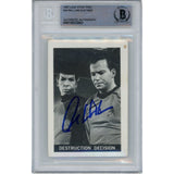 William Shatner Autographed/Signed 1967 Leaf Trading Card Beckett 47142