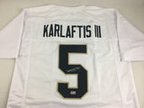 George Karlaftis Signed Purdue Boilermakers Jersey (Beckett) KC Chiefs Def. End