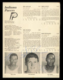 Daniels, Lewis & Netolicky Autographed 8x11 Magazine Photo 1970-71 Pacers 237922