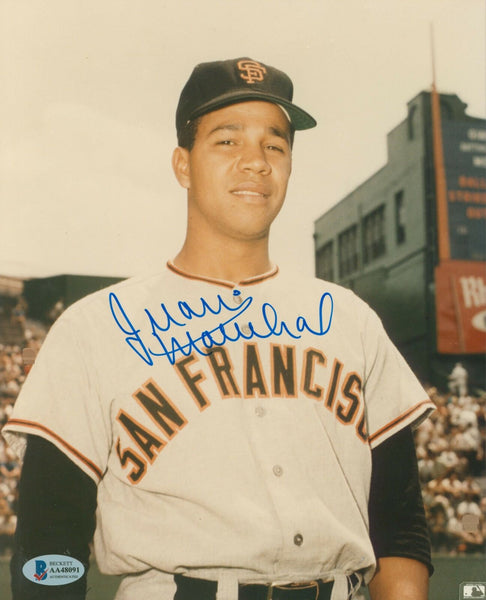 Giants Juan Marichal Authentic Signed 8x10 Photo Autographed BAS #AA48091