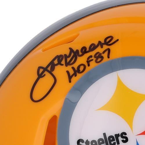 Signed Joe Greene Steelers Mini Helmet – Super Sports Center