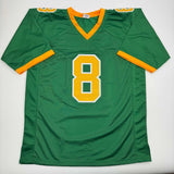 Autographed/Signed Dillon Gabriel Oregon Green College Football Jersey BAS COA