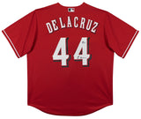 Reds Elly De La Cruz Authentic Signed Red Nike Jersey Autographed BAS Witnessed