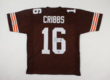 Josh Cribbs Signed Cleveland Browns Jersey (Beckett) 3xPro Bowl Running Back