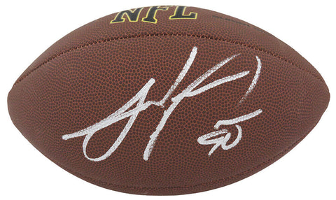 Julius Peppers Signed Wilson Super Grip Full Size NFL Football - (SCHWARTZ COA)