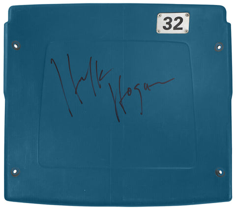 Hulk Hogan Signed Silverdome (WrestleMania III) Blue Stadium Seatback- (SS COA)