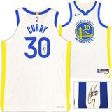 WARRIORS STEPHEN CURRY AUTOGRAPHED NIKE AUTHENTIC JERSEY 48 JSA 235680