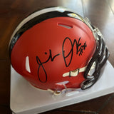 Jeremiah Owusu-Koramoah Autographed Signed Cleveland Browns Mini Helmet Beckett