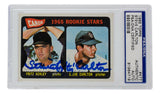 Steve Carlton Signed 1965 Topps Rookie Stars Cardinals Baseball Card #477