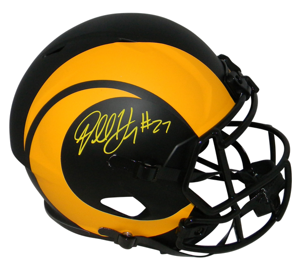 DARRELL HENDERSON JR SIGNED LOS ANGELES RAMS ECLIPSE AUTHENTIC HELMET BECKETT