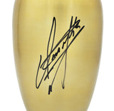 UNDERTAKER AUTOGRAPHED SIGNED GOLD URN WWE (IMPERFECTION) JSA STOCK #228776