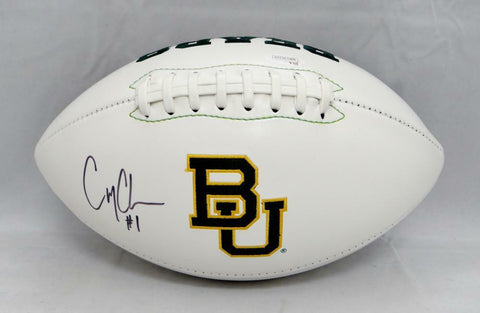 Corey Coleman Autographed Baylor Bears Logo Football- JSA Witnessed Auth