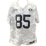 George Kittle Signed San Francisco 49ers XL Nike Arctic Camo Jersey BAS 48860