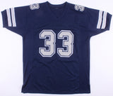 Tony Dorsett Signed Dallas Cowboys Jersey (JSA) 4xPro Bowl R.B. (1978,1981-1983)